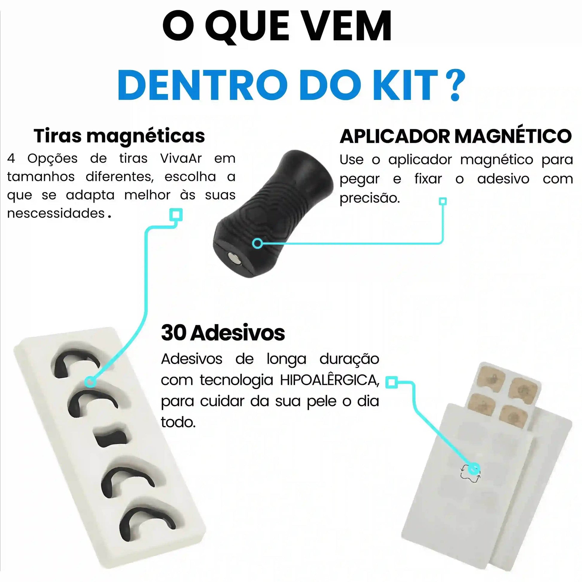 VivaAr – Dilatador Nasal Magnético: - Valor Digital