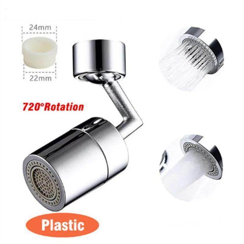 Adaptador de torneira Universal com Anti-Respingo e Rotatividade 720° - Valor Digital