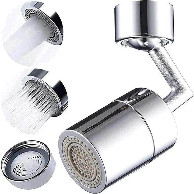 Adaptador de torneira Universal com Anti-Respingo e Rotatividade 720° - Valor Digital