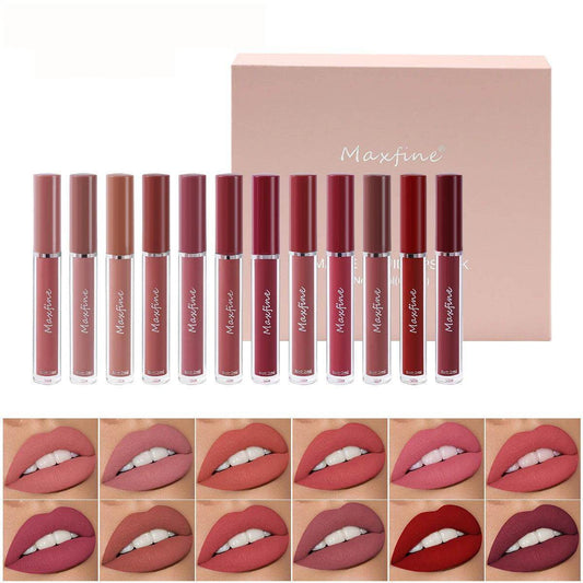 Batom Matte Perfection – Kit com 6 Cores de Batons Líquidos - Valor Digital