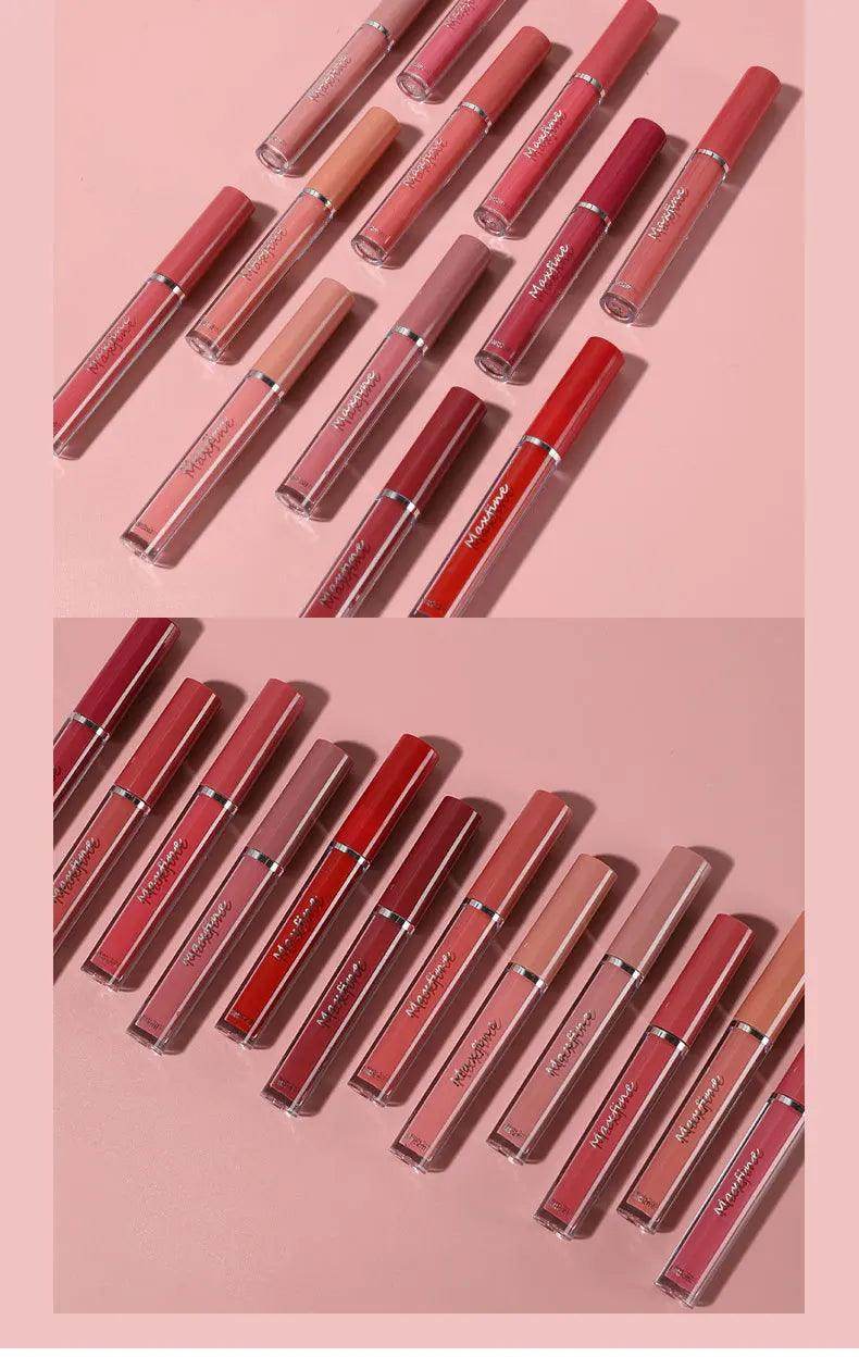 Batom Matte Perfection – Kit com 6 Cores de Batons Líquidos - Valor Digital