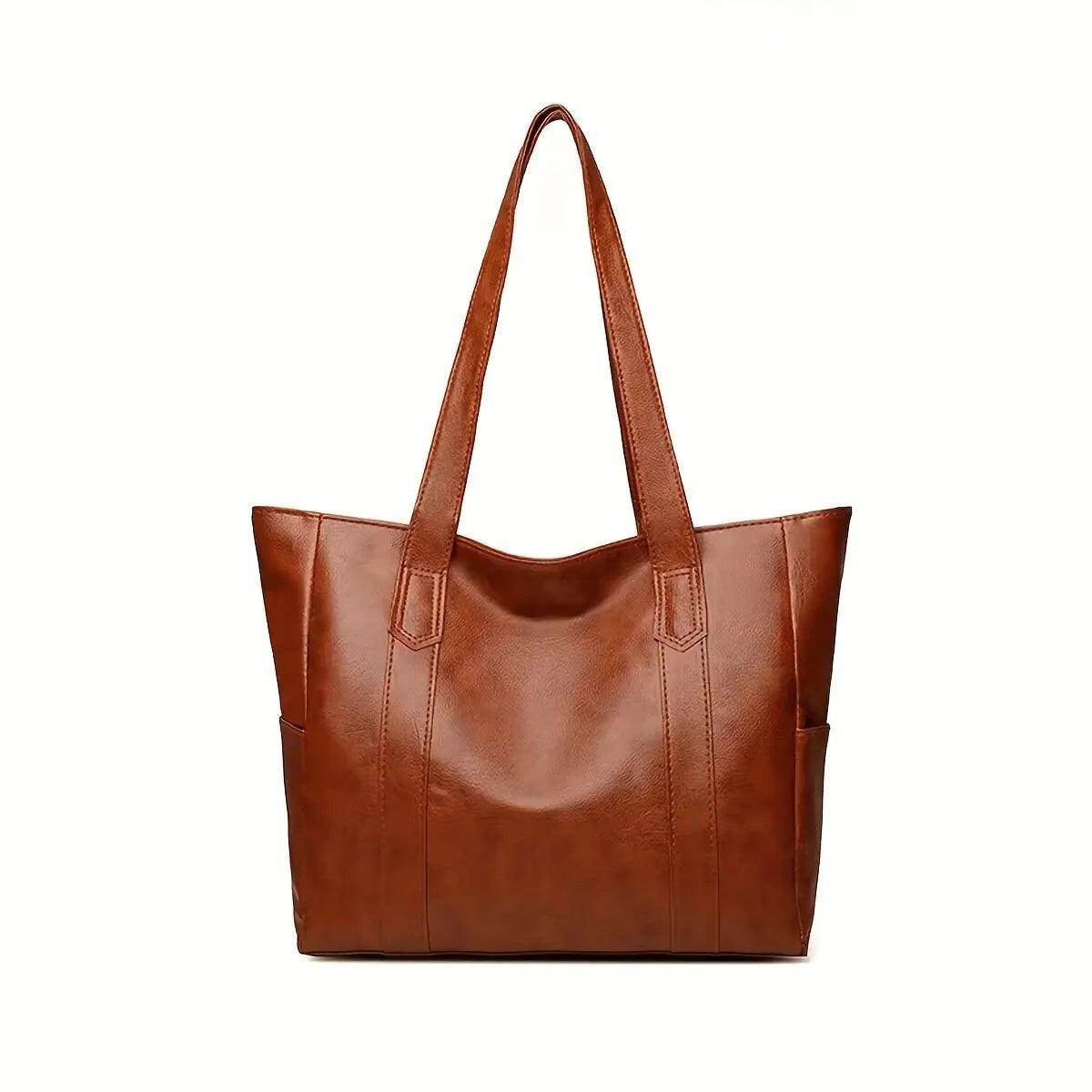 Bolsa Tote Vintage de Grande Capacidade - Valor Digital