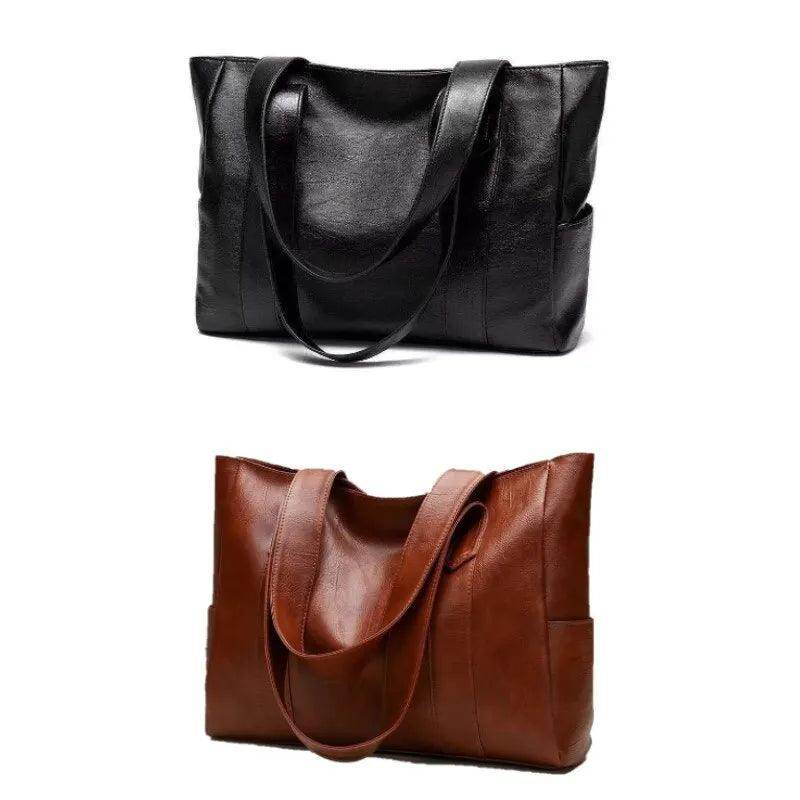 Bolsa Tote Vintage de Grande Capacidade - Valor Digital