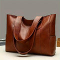 Bolsa Tote Vintage de Grande Capacidade - Valor Digital