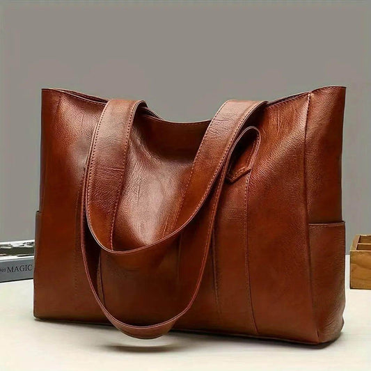 Bolsa Tote Vintage de Grande Capacidade - Valor Digital