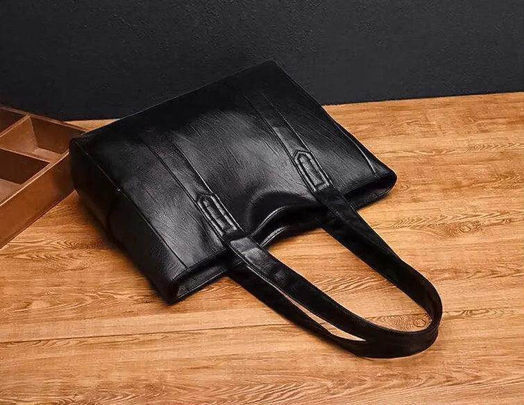Bolsa Tote Vintage de Grande Capacidade - Valor Digital