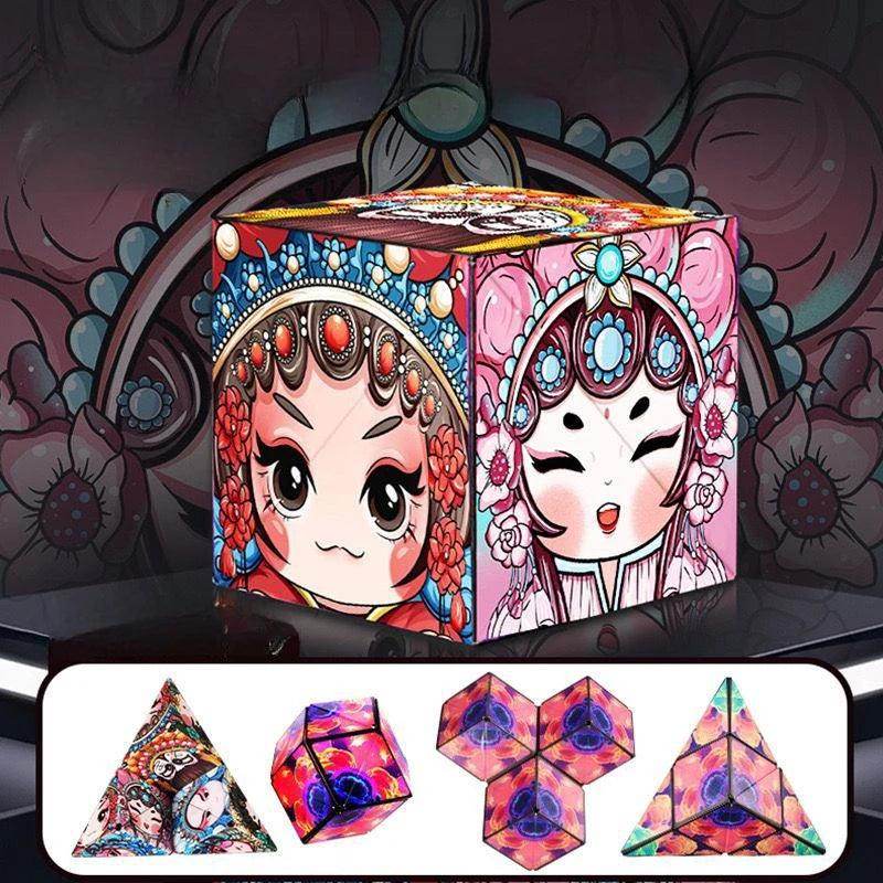 Cubo Mágico Magnético 3D - Valor Digital