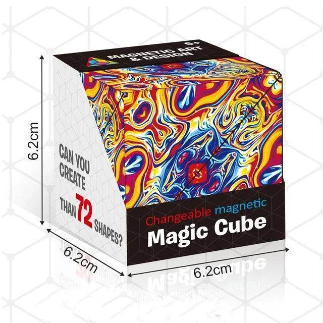 Cubo Mágico Magnético 3D - Valor Digital