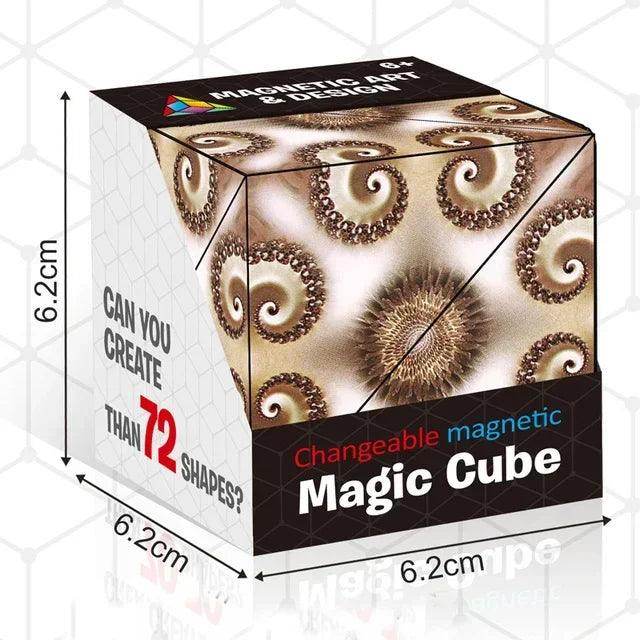 Cubo Mágico Magnético 3D - Valor Digital