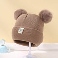 Gorro Infantil de Tricô com Pom - Pom - Valor Digital