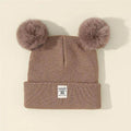 Gorro Infantil de Tricô com Pom - Pom - Valor Digital