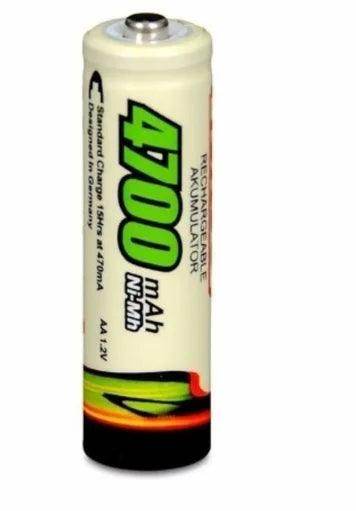 kit - 4 pilhas AA 4700mAh recarregáveis - Valor Digital