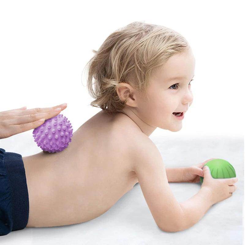 Kit de 6 Bolas Sensoriais para bebês - Valor Digital