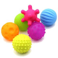 Kit de 6 Bolas Sensoriais para bebês - Valor Digital