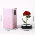 Rosa Eterna com Luz LED - Valor Digital