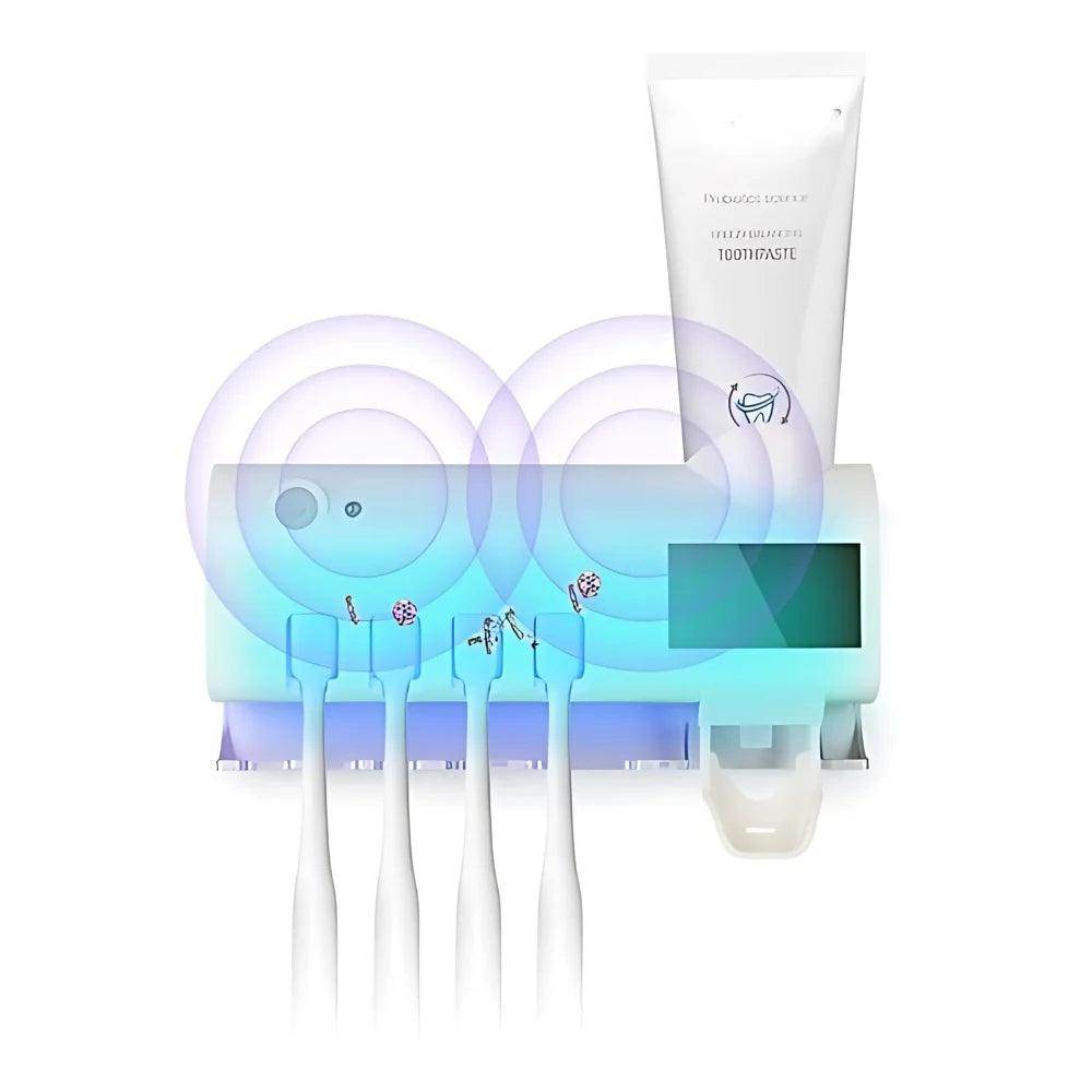 Suporte Esterilizador UV para Escovas de Dentes - CleanBrush UV - Valor Digital